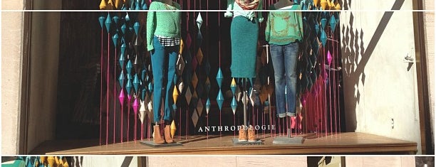 Anthropologie is one of NYC shopping.