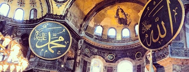 Hagia Sophia is one of Turkey.