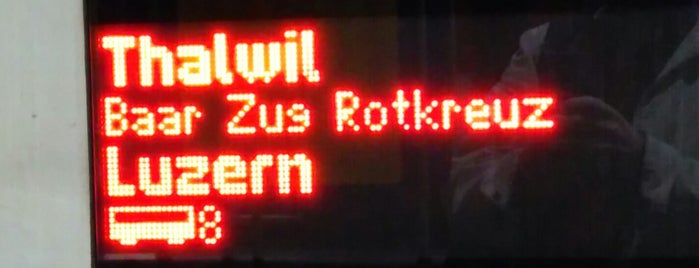 Interregio Zürich - Luzern is one of Zug & Bahnhof.