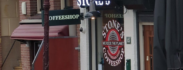 Stone’s Coffeeshop is one of Marijuana Dispensaries of Amsterdam 🇳🇱.