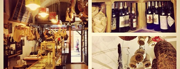 La Prosciutteria is one of Florence Bars, Cafes, Food, POI.