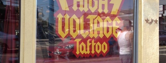 High Voltage Tattoo is one of California.