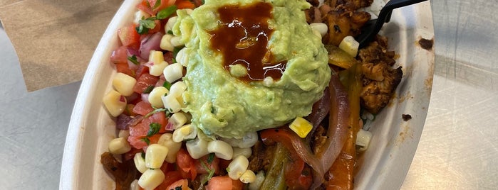 Chipotle Mexican Grill is one of NYC Paleo Eats.
