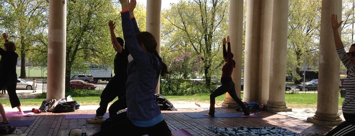 Spring Into Yoga is one of Places I teach!.