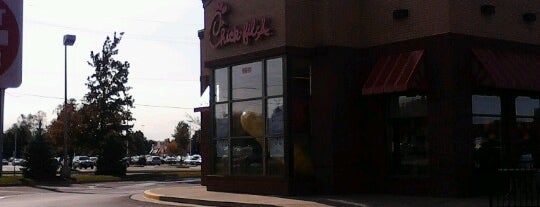 Chick-fil-A is one of 20 favorite restaurants.