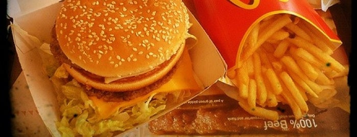 McDonald's is one of Lieux qui ont plu à Joao.