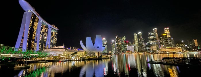 Marina Bay Sands Bridge is one of Singapore I'm in Love.