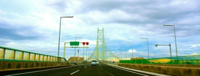 Akashi Kaikyo Bridge is one of for driving.