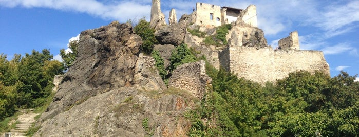 Burgruine Dürnstein is one of the most beautiful things.