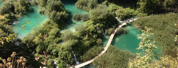 Parque nacional de los Lagos de Plitvice is one of world heritage sites/世界遺産.