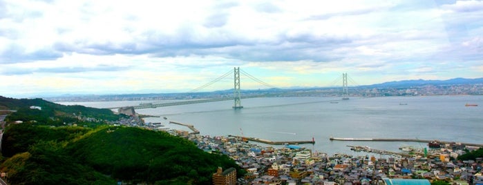 Akashi Kaikyo Bridge is one of beautiful Japan.