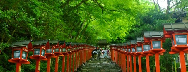 Kifune-Jinja Shrine is one of beautiful Japan.