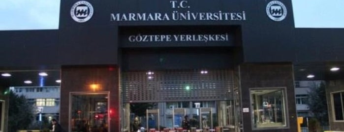 Marmara Üniversitesi is one of Buz_Adam'ın Beğendiği Mekanlar.