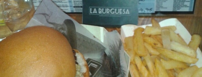 La Burguesa is one of Las hamburguesas no son solo fast food.