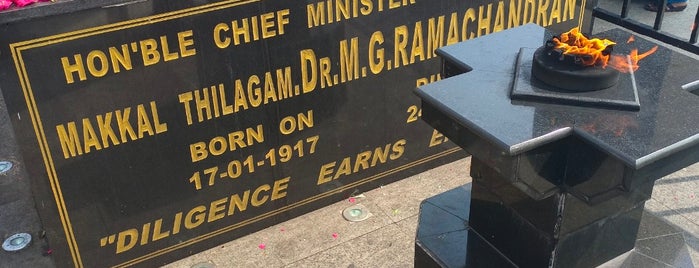 MGR Memorial is one of Chennai.