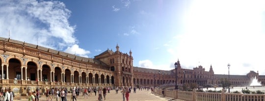 Plaza de España is one of Seville.