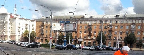 Площадь Змитрака Бядули is one of Stanisławさんのお気に入りスポット.