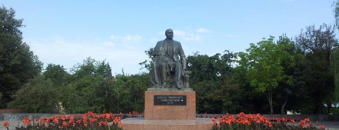 Пам'ятник М. І. Коцюбинському is one of Староміський район.