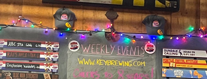 Key Brewing Co is one of Baltimore stops.