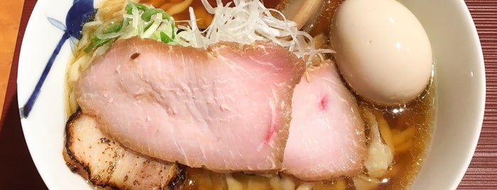 麺 みつヰ is one of ミシュランラーメン Michelin Ramen 2019.
