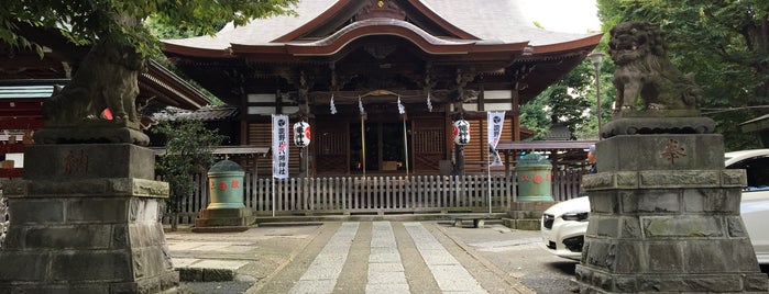 瀧野川八幡神社 is one of 御朱印をいただいた寺社記録.