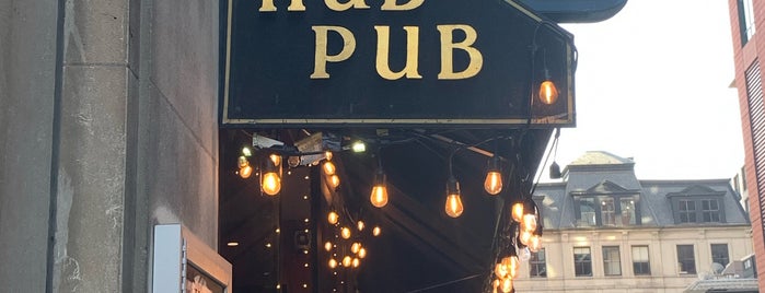 The Hub Pub is one of Boston Cocktailin'.