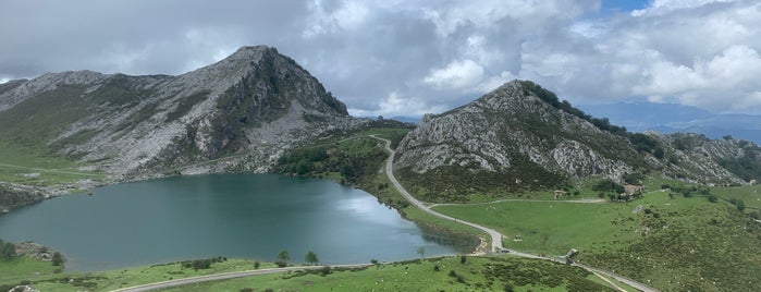 Lago Enol is one of Asturias.