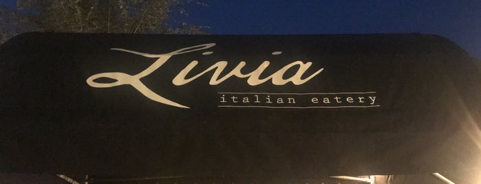 Livia, An Italian Eatery is one of Tempat yang Disukai Ross.