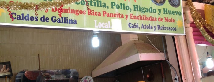 Huarache con Costilla Angelita is one of สถานที่ที่บันทึกไว้ของ Edgar.