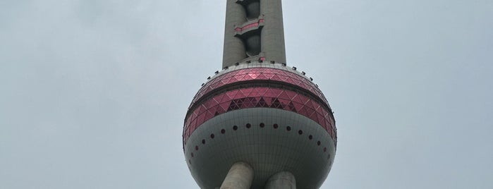 Oriental Pearl Tower is one of Arthur's fun Places to Travel to!.