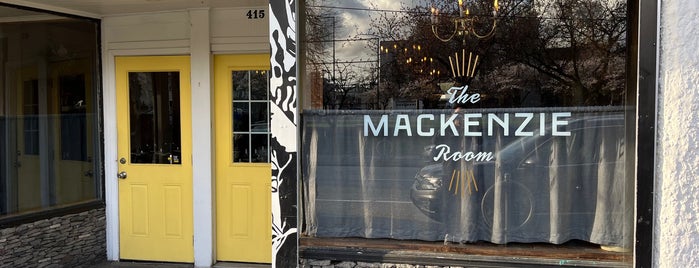The Mackenzie Room is one of Vancouver Eats &  Drinks.