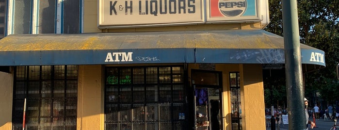 K & H Liquors is one of Signage.