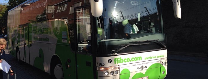 Flibco Shuttle Bus Gent - Charleroi Airport is one of 👓 Ze'nin Beğendiği Mekanlar.