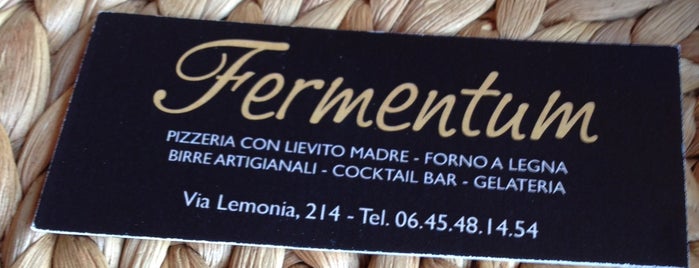 Fermentum is one of Pizzerie Alta Qualità.