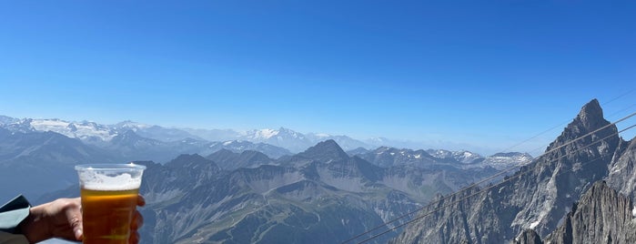 Rifugio Torino (3335m) is one of İtaly Courmayeur.