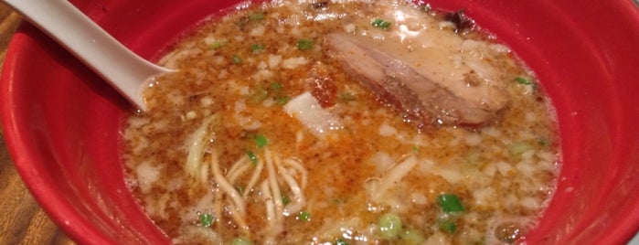 Ippudo (一風堂) is one of The 13 Best Places for Ramen in Singapore.