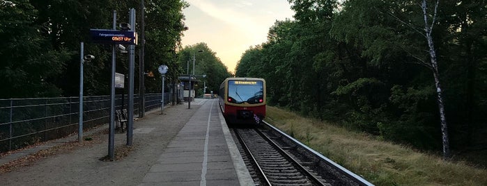 S Hegermühle is one of Berliner S-Bahn.