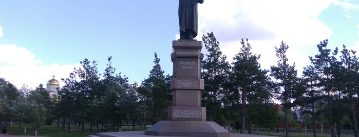 Памятник Жамбылу Жабаеву is one of Park terrassa, На крыше, Rivas, La Mansarde..
