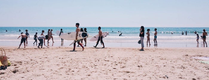 Praia de Carcavelos is one of Lisbon city guide.