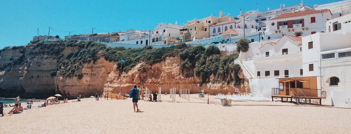 Praia do Carvoeiro is one of Algarve & Alentejo beach guide.