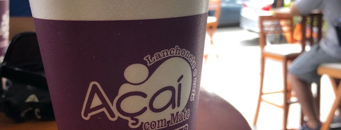 Açai com Mate is one of Lanche.