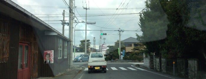 蕪崎郵便局前 交差点 is one of 愛媛県東予地方の交差点.