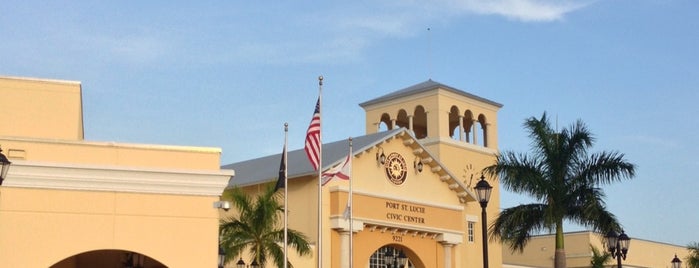 Port St Lucie Civic Center is one of Tempat yang Disukai Aristides.