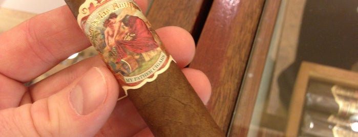 Holt's Cigar Company is one of Philly.