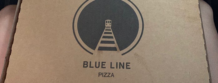 Blue Line Pizza is one of Restaurants.