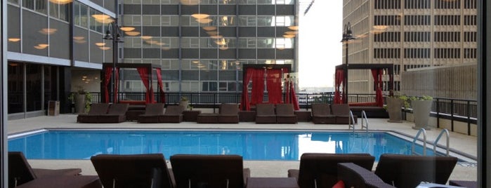 Sheraton Dallas Hotel is one of The 15 Best Places with a Swimming Pool in Dallas.