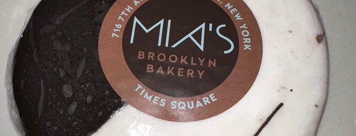 Mia's Bakery is one of 🇺🇸 NYC Eat-in.