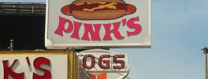 Pink's Hot Dogs is one of LA.