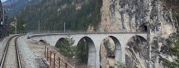 Landwasser Viaduct is one of Switzerland, Austria & Liechtenstein.