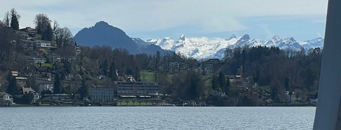 Vierwaldstättersee / Lake Lucerne is one of Switzerland.